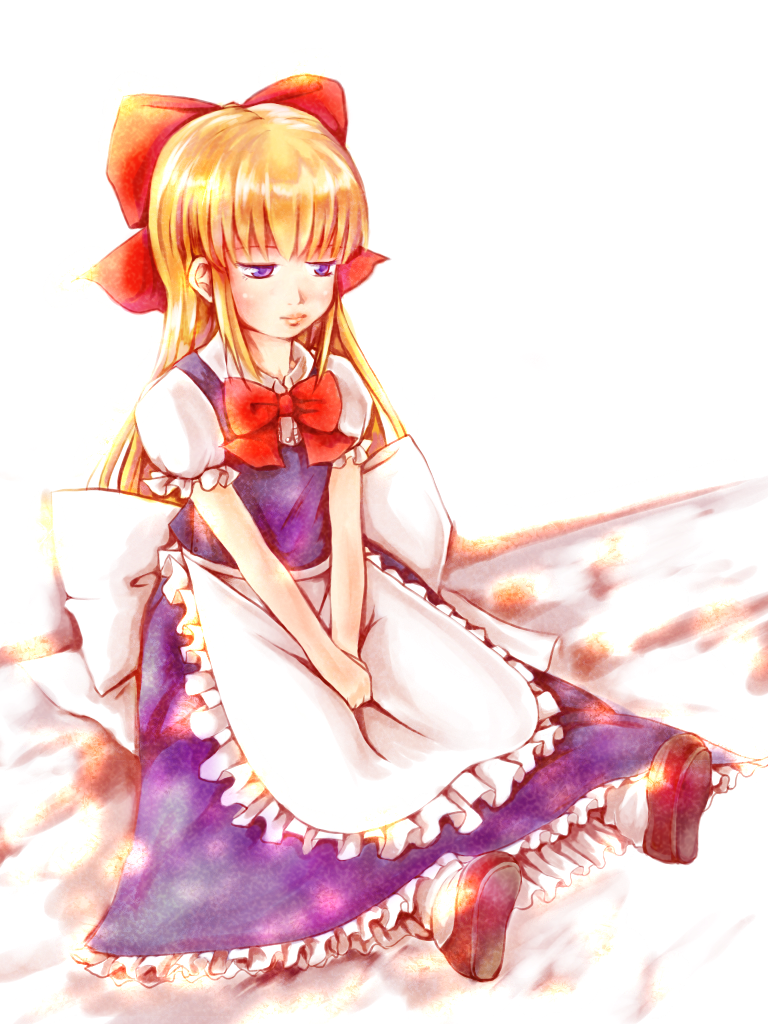 shanghai doll (touhou) drawn by kiriboshi_daikon_(daikon-batake)