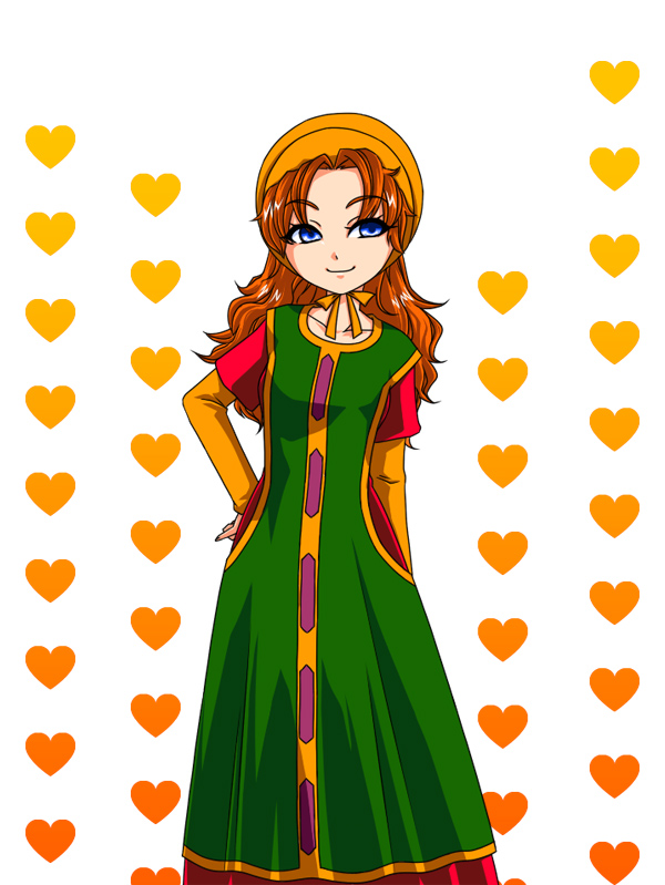 maribel (dragon quest and 1 more) drawn by yuno_(silver_strawberry)