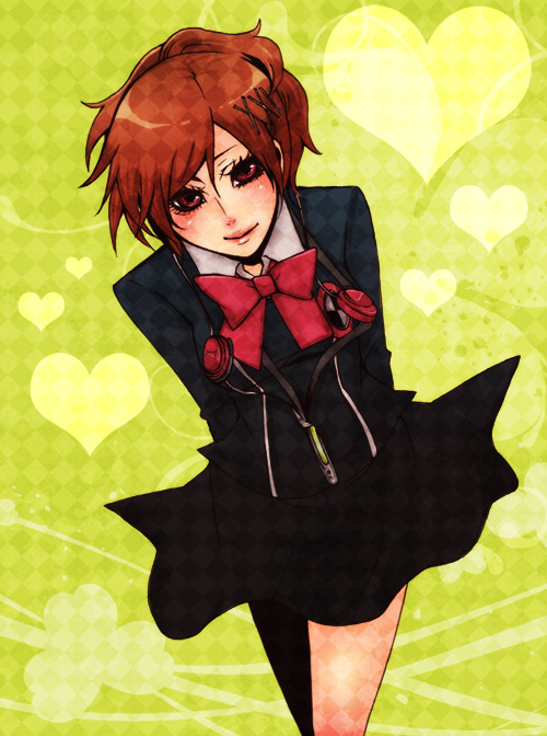 shiomi kotone (persona and 2 more) drawn by to_(pixiv1355028)