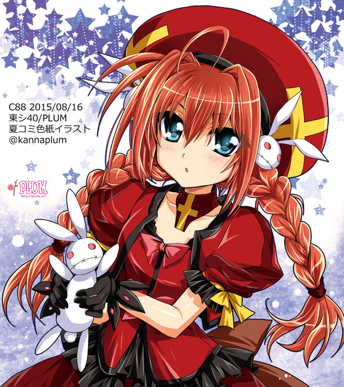 vita and noroi usagi (lyrical nanoha and 2 more) drawn by kanna_(plum)