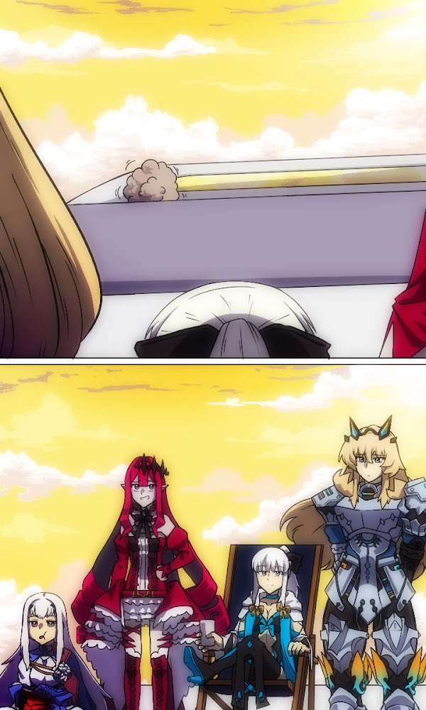 baobhan sith, morgan le fay, melusine, and barghest (fate and 1 more) drawn by lazyartlazy12