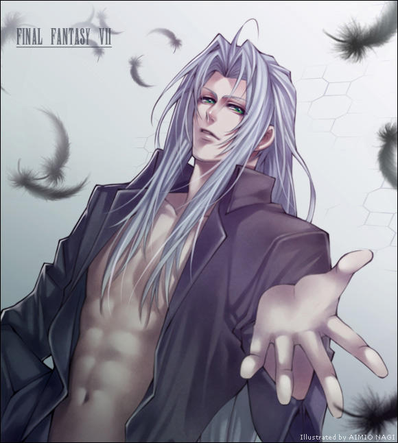 sephiroth (final fantasy and 1 more) drawn by aimio_nagi