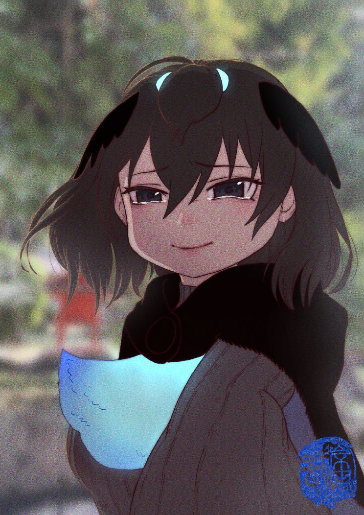 superb bird-of-paradise (kemono friends) drawn by kishida_shiki
