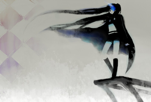 black rock shooter (black rock shooter) drawn by shirataki_nako