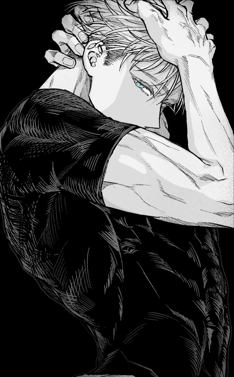 gojou satoru (jujutsu kaisen) drawn by nay_bb