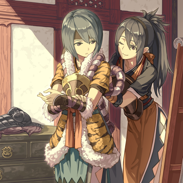 oboro and beruka (fire emblem and 1 more) drawn by harusame_(rueken)