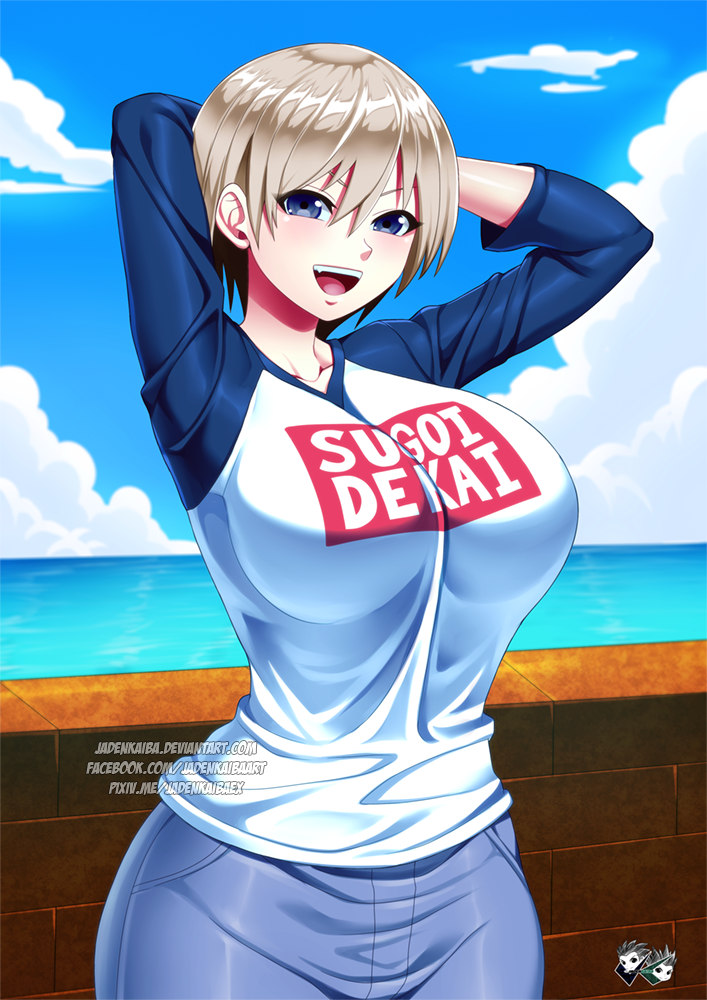 uzaki hana (uzaki-chan wa asobitai!) drawn by jadenkaiba