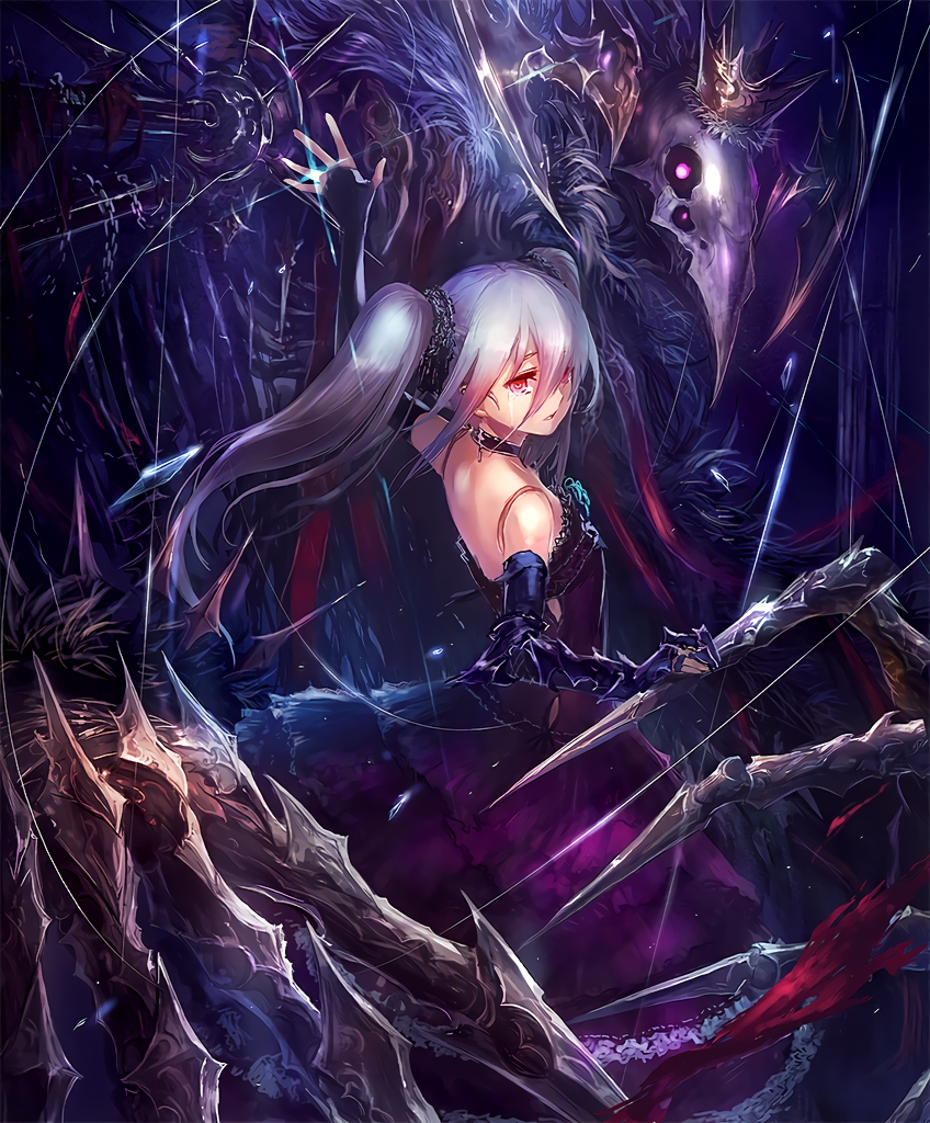 orchis and marionette//tre (shingeki no bahamut and 1 more) drawn by ponzu_(catponz)