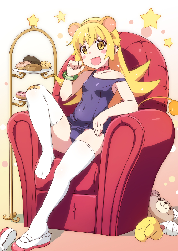 oshino shinobu (monogatari and 1 more) drawn by gesugesu_ahoaho