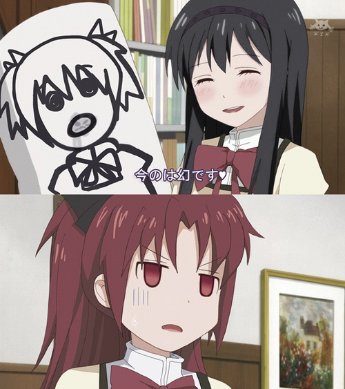 akemi homura, kaname madoka, and sakura kyoko (mahou shoujo madoka magica and 1 more) drawn by silverxp