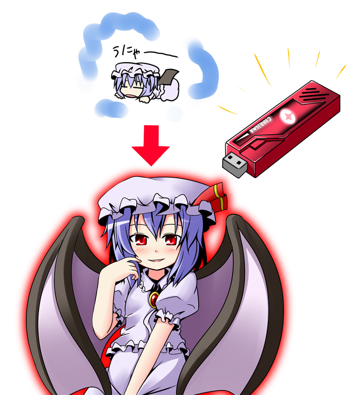 remilia scarlet (touhou and 2 more) drawn by ichimi