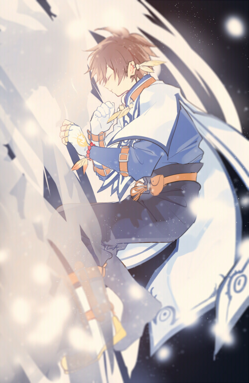 sorey (tales of and 1 more) drawn by heke