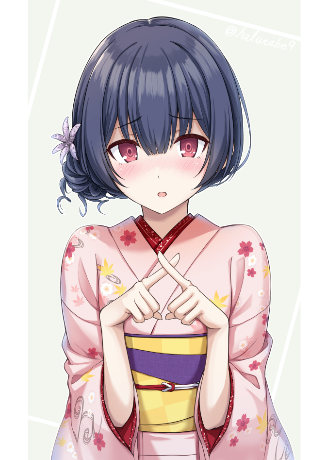 morino rinze (idolmaster and 1 more) drawn by harunabe_(refresh_star)