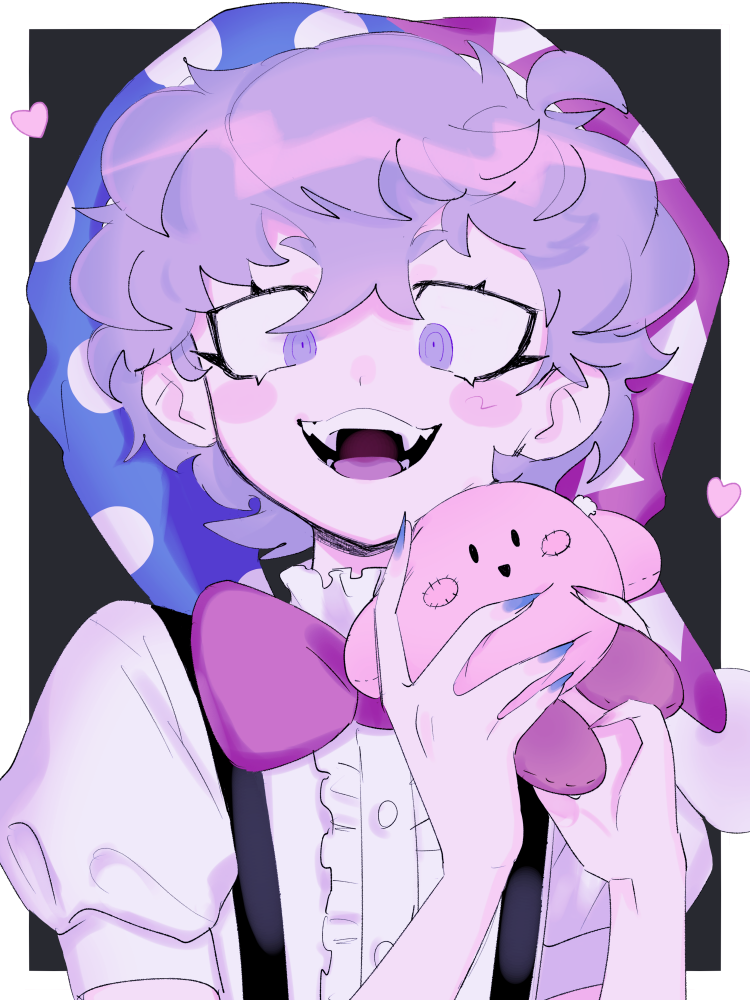 kirby and marx (kirby) drawn by a_(poipiku_325815)