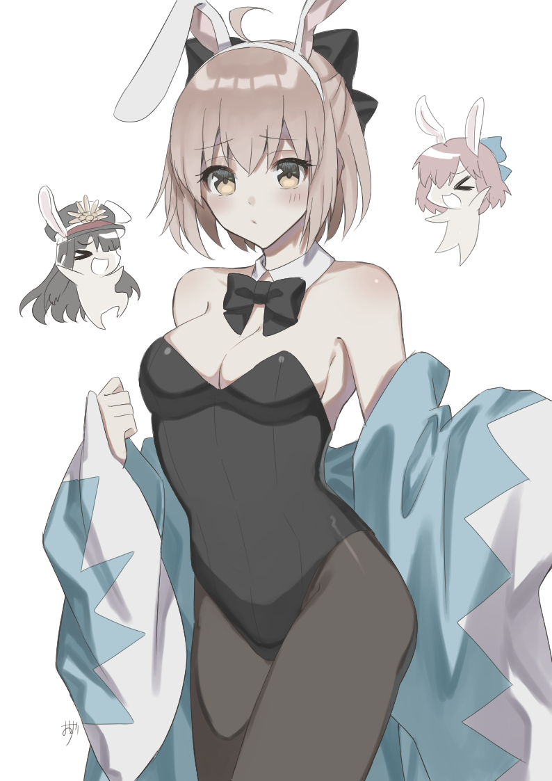 okita souji and oda nobunaga (fate and 1 more) drawn by oshage_(osyage921)