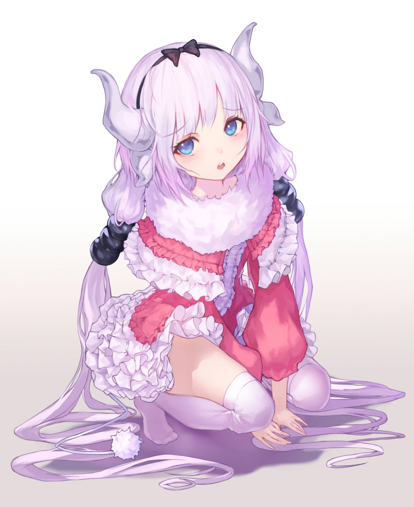 kanna kamui (kobayashi-san chi no maidragon) drawn by jname