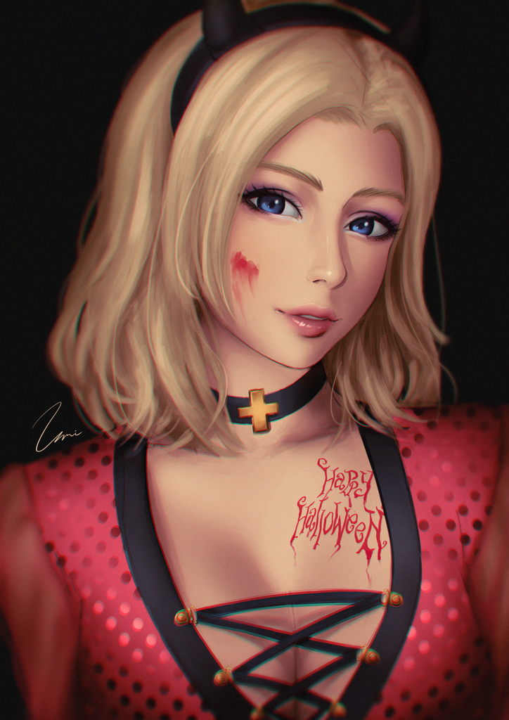 mercy (overwatch and 1 more) drawn by umigraphics