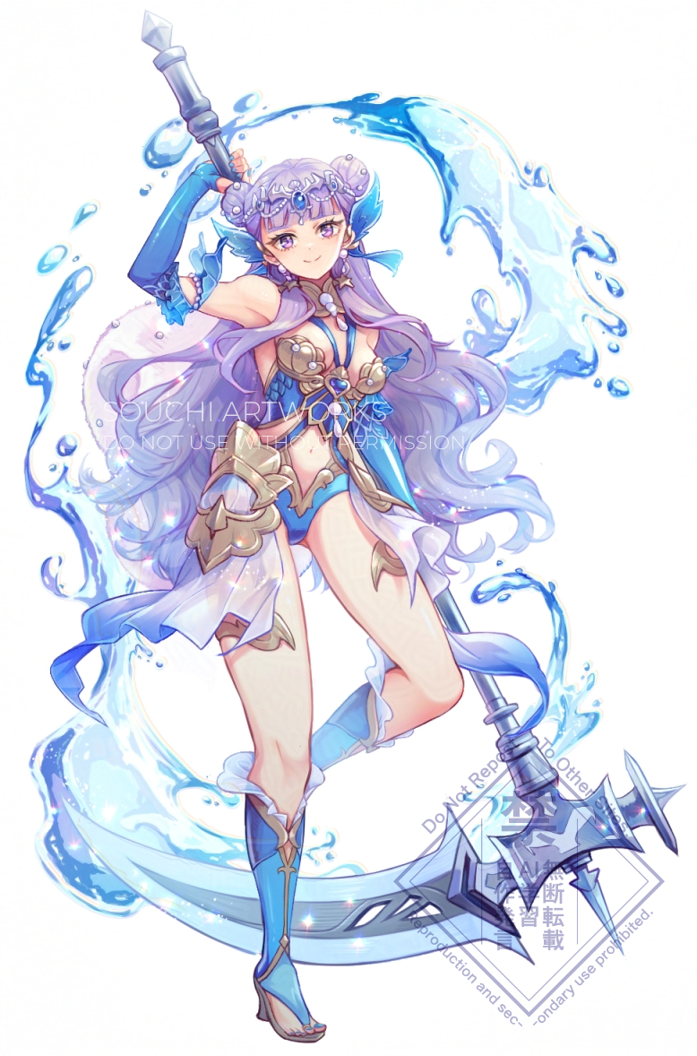 palamena (seiken densetsu and 1 more) drawn by souichi