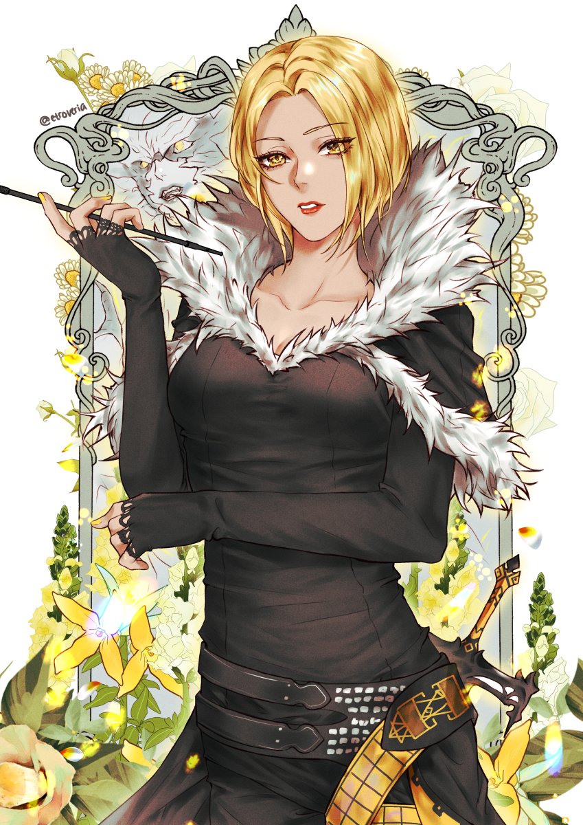 benedikta harman (final fantasy and 1 more) drawn by etroveria
