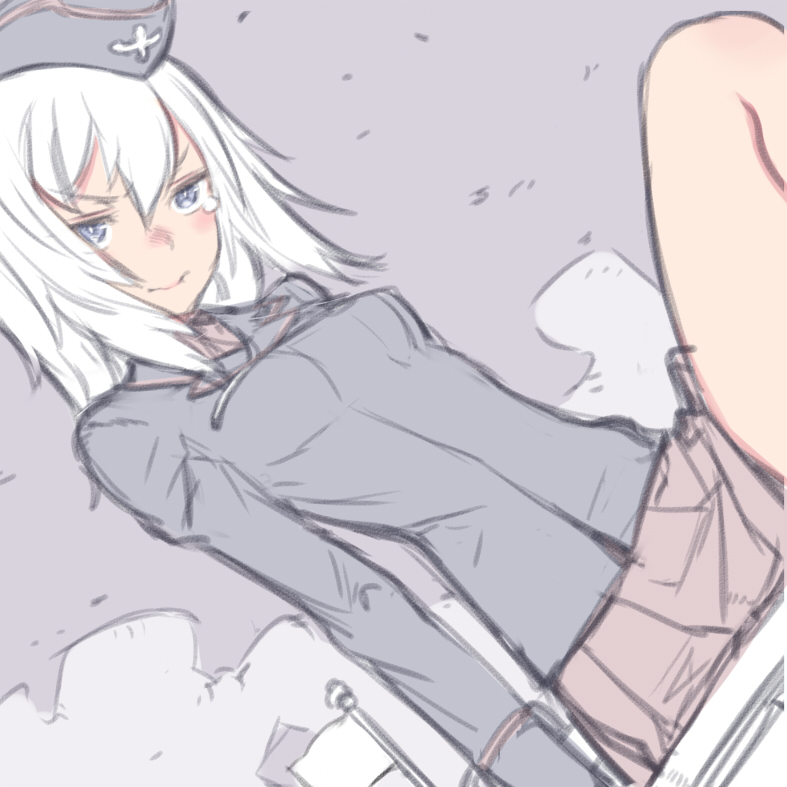 itsumi erika (girls und panzer) drawn by kuroboshi_kouhaku