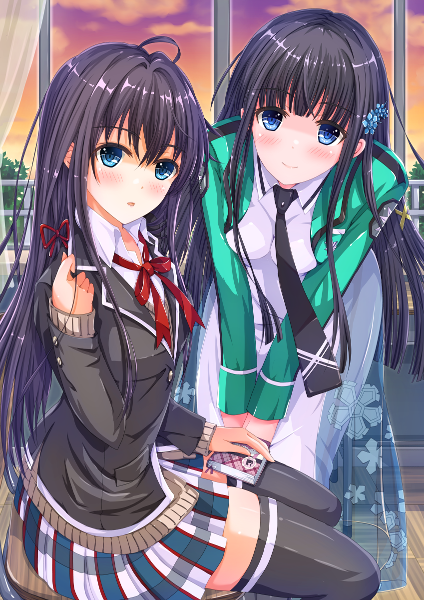 yukinoshita yukino, shiba miyuki, and hayami saori (yahari ore no seishun lovecome wa machigatteiru. and 1 more) drawn by hoshimaemi