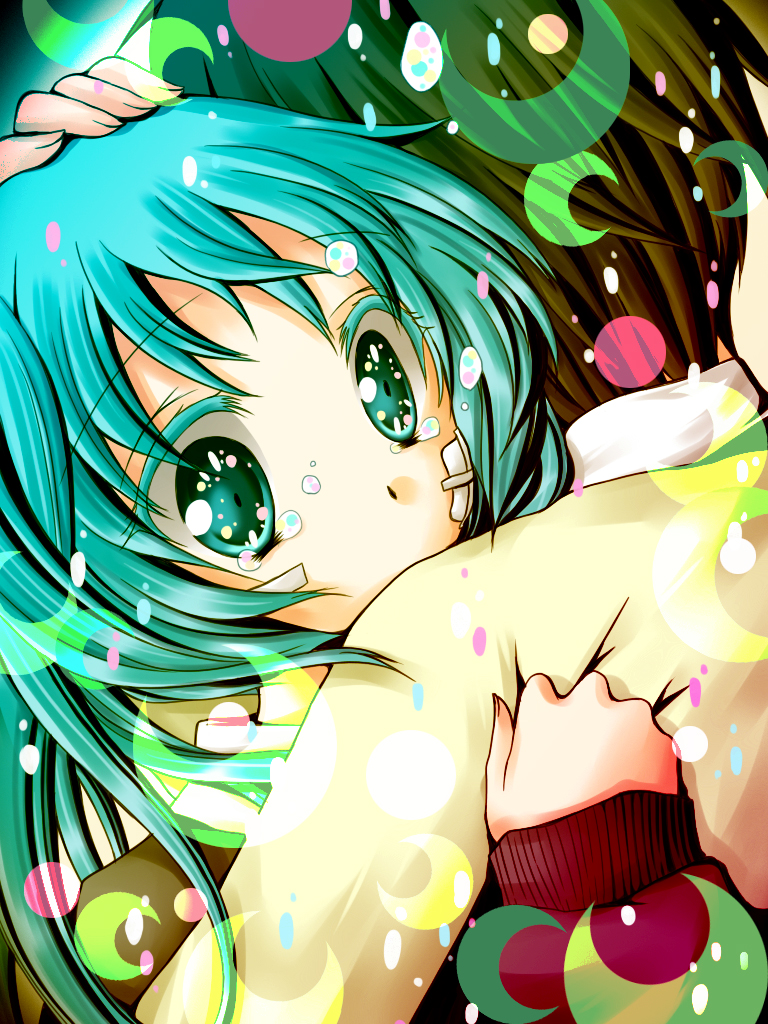 hatsune miku (vocaloid and 1 more) drawn by meiya_neon