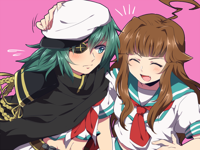 kiso, kuma, and kiso kai ni (kantai collection) drawn by monyoe