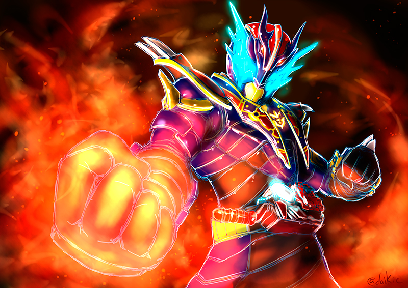 kamen rider cross-z and kamen rider great cross-z (kamen rider and 1 more) drawn by mayamaxxxx