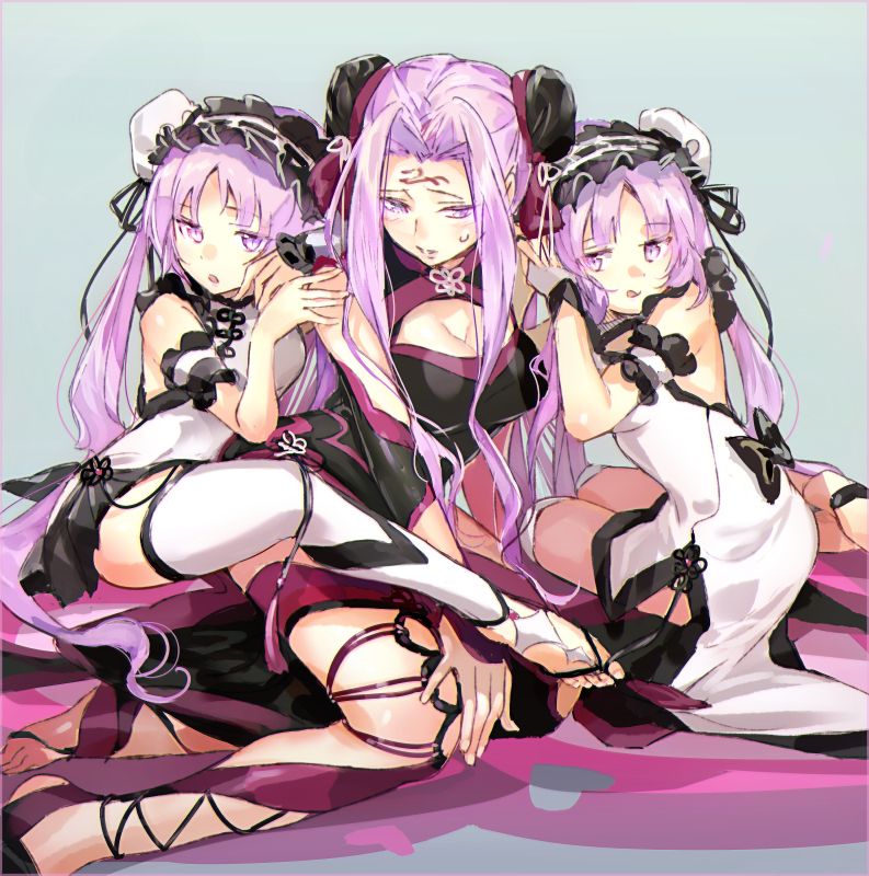 medusa, euryale, and stheno (fate and 3 more) drawn by logi_bunbukucha