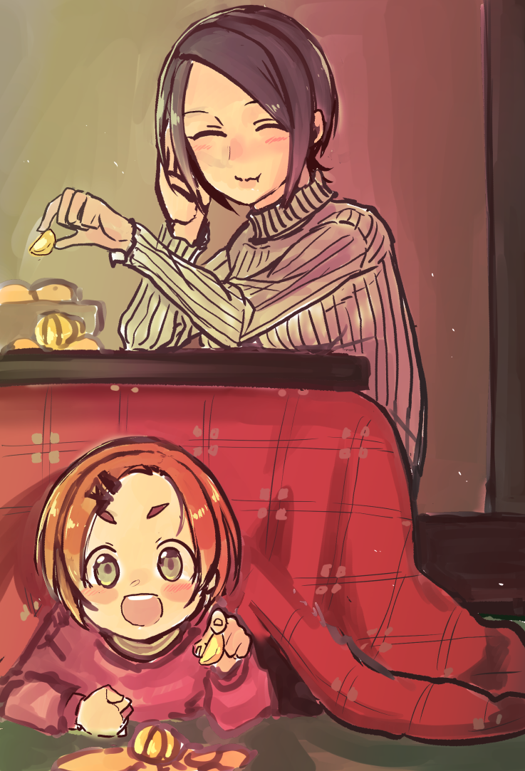 ryuzaki kaoru and togo ai (idolmaster and 1 more) drawn by kenrouhoro0