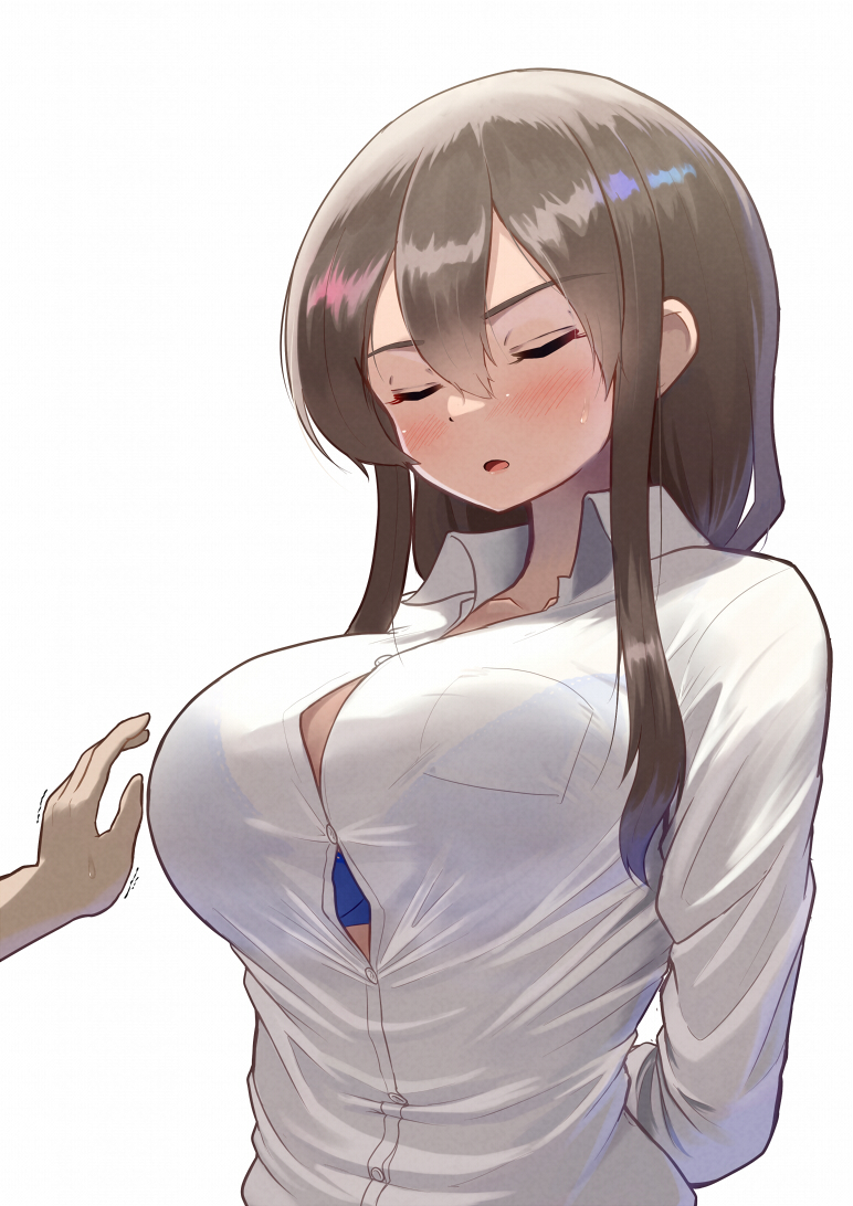 disciplinary committee-chan (original) drawn by maku_ro