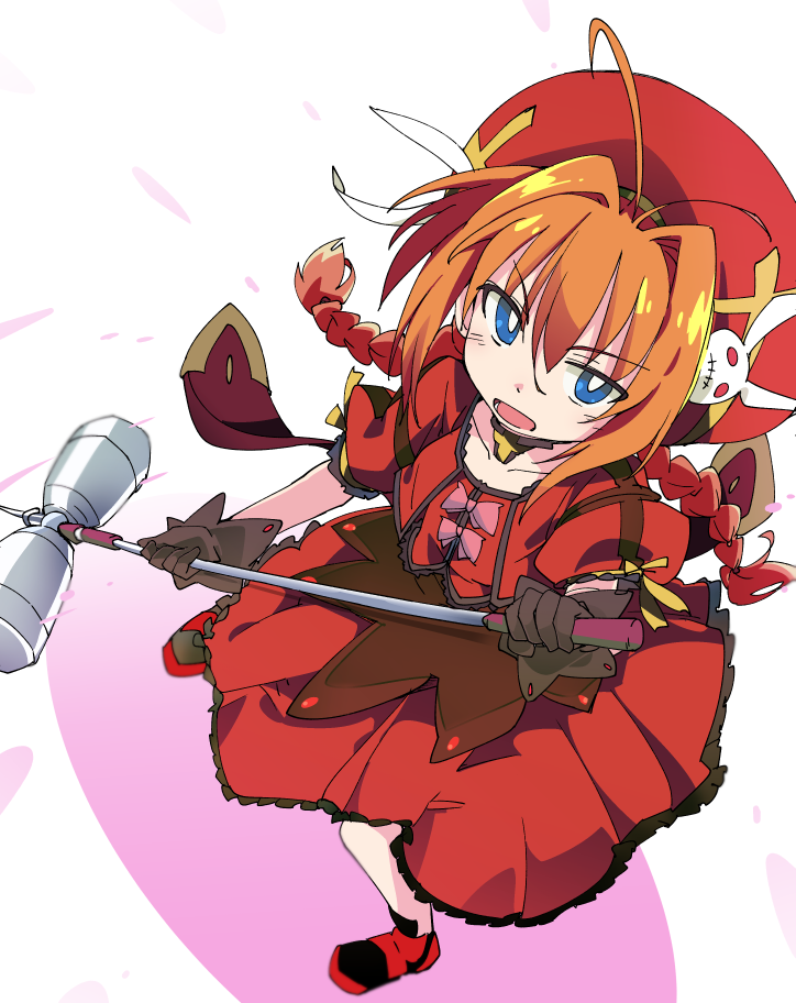 vita and graf eisen (lyrical nanoha and 2 more) drawn by ixy