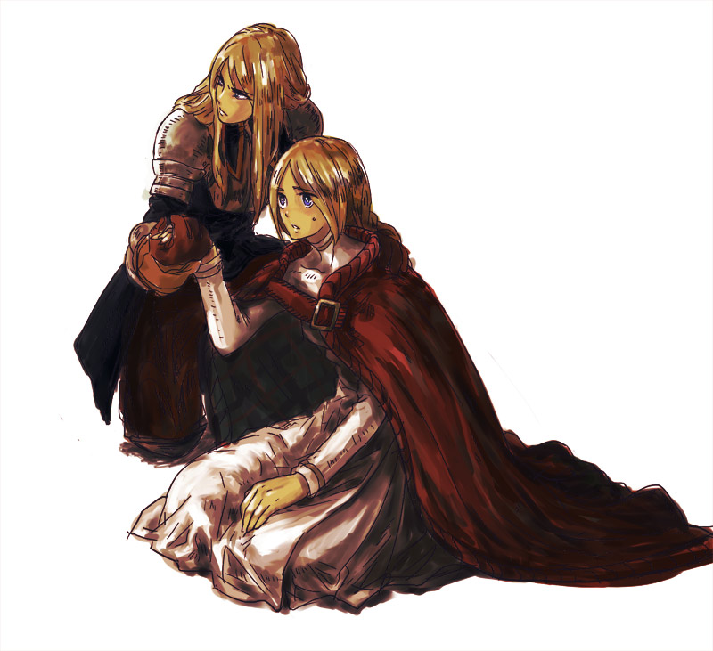 agrias oaks and ovelia atkascha (final fantasy and 1 more) drawn by sayonaraby