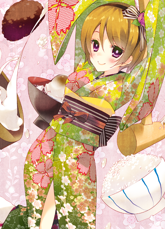 koizumi hanayo (love live! and 1 more) drawn by arikawa_satoru