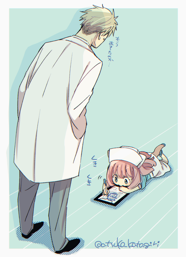 anya and twilight (spy x family) drawn by katagiri_atsuko