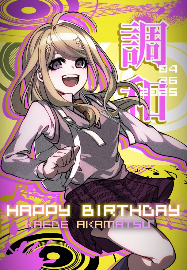 akamatsu kaede (danganronpa and 1 more) drawn by nota_sayaka