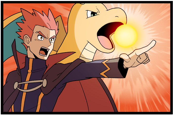 dragonite and lance (pokemon and 1 more) drawn by jaho