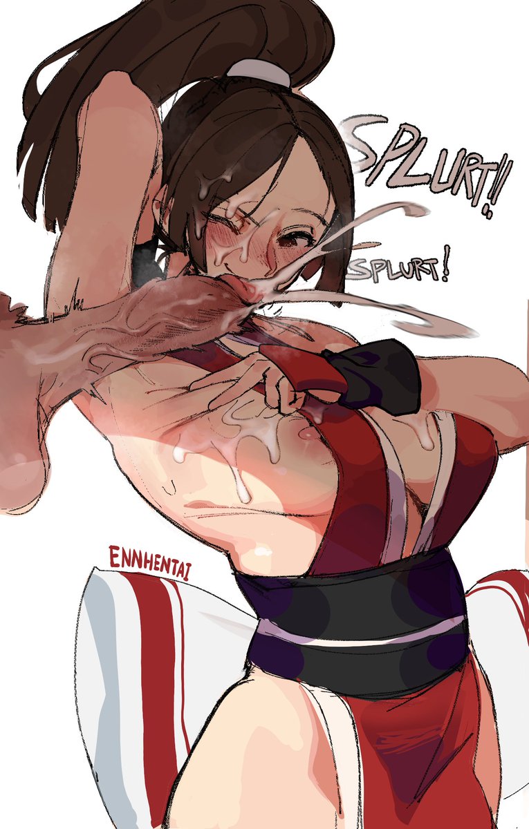 shiranui mai (the king of fighters and 1 more) drawn by enn_matien