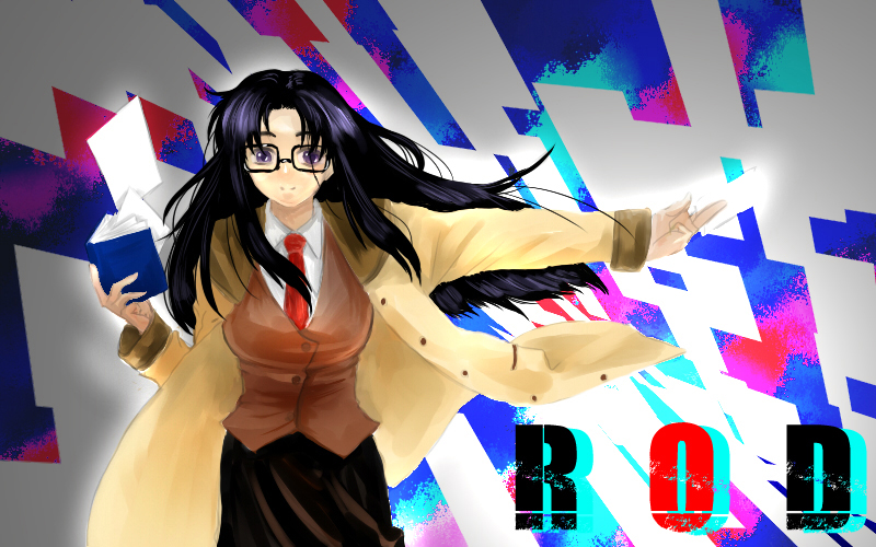 yomiko readman (read or die) drawn by ririclub