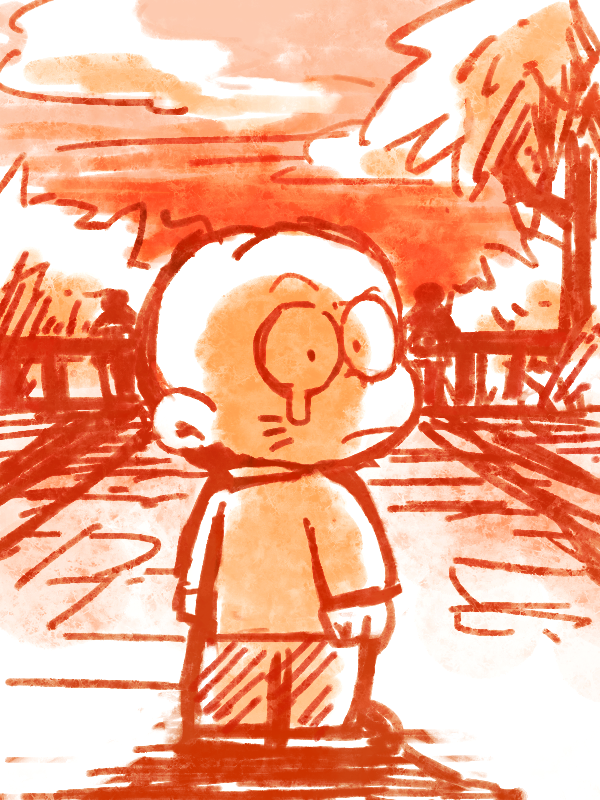chibita (osomatsu and 1 more) drawn by kuri_(shibimame)
