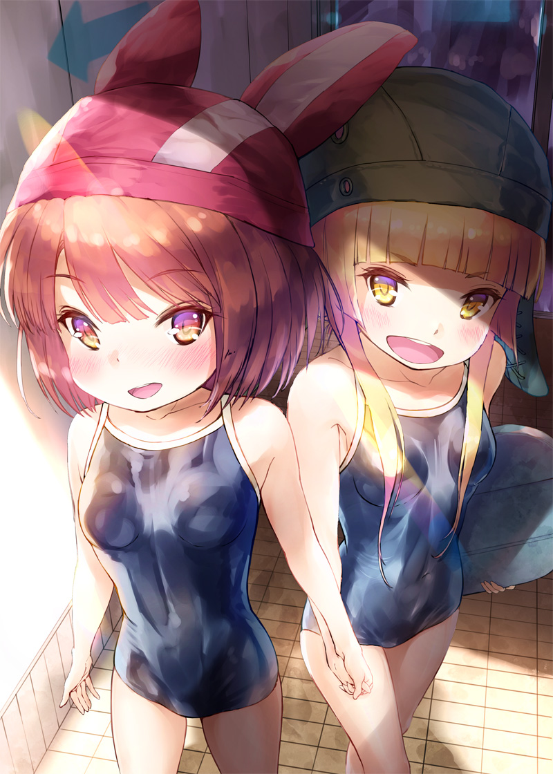 llenn and fukaziroh (sword art online and 1 more) drawn by ek_masato