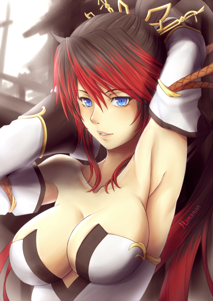 nanbu kaguya (super robot wars and 1 more) drawn by hananon