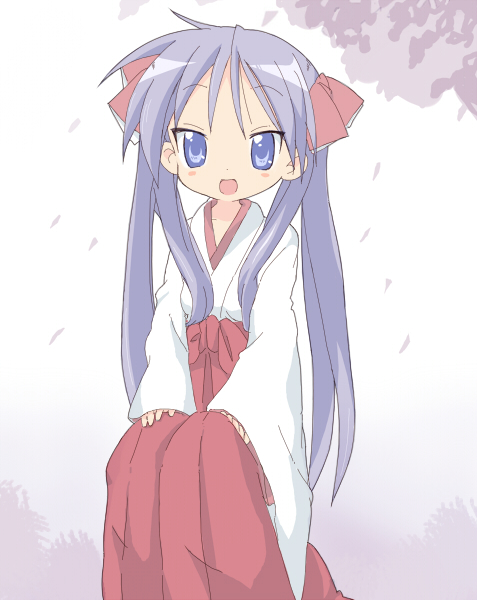 hiiragi kagami (lucky star) drawn by core_(mayomayo)