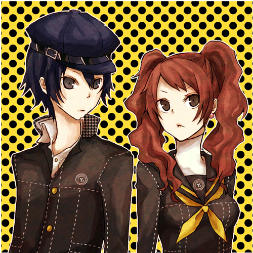 shirogane naoto and kujikawa rise (persona and 1 more) drawn by buzz_(moi)