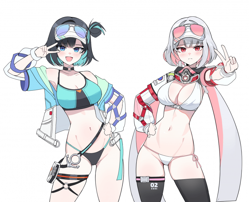 debi and marlene (black survival and 1 more) drawn by dalgam12