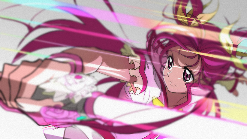 yumehara nozomi and cure dream (precure and 2 more) drawn by cure_erebos
