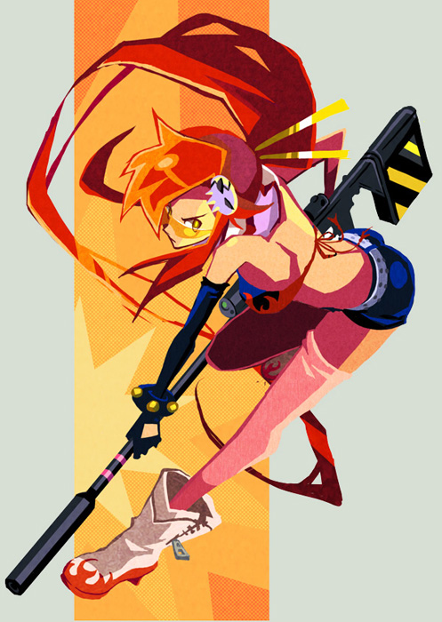 yoko littner (tengen toppa gurren lagann) drawn by nargyle