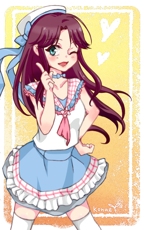 shinomiya akiru (love live! and 1 more) drawn by konae