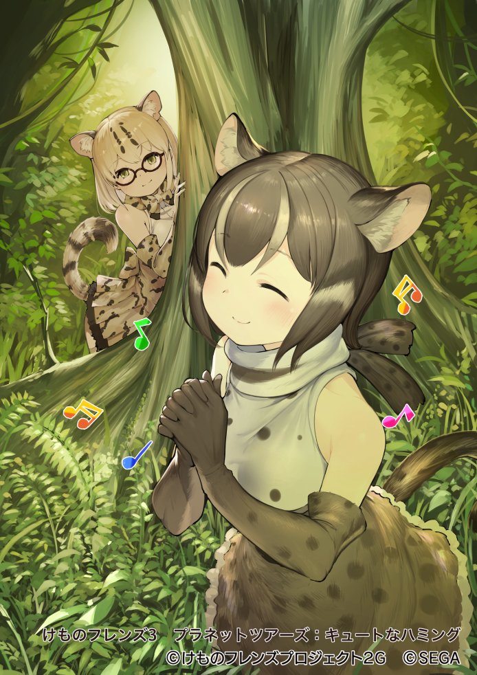 margay and iriomote cat (kemono friends and 2 more) drawn by koruse