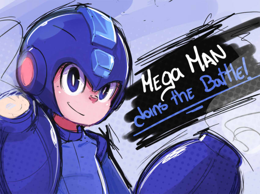mega man (super smash bros. and 1 more) drawn by sho-n-d